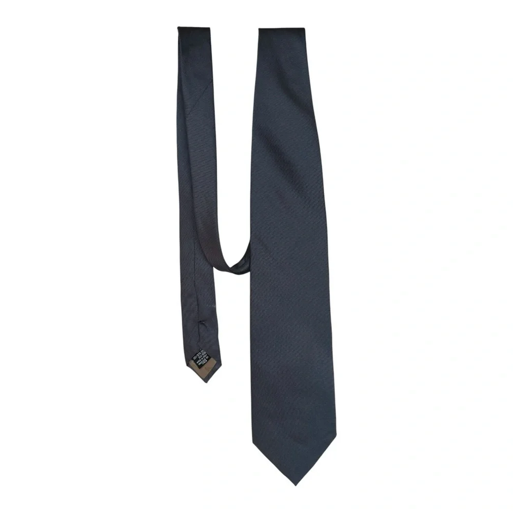 Emporio Armani Authentic Classic Gray Neck Tie 100% Silk